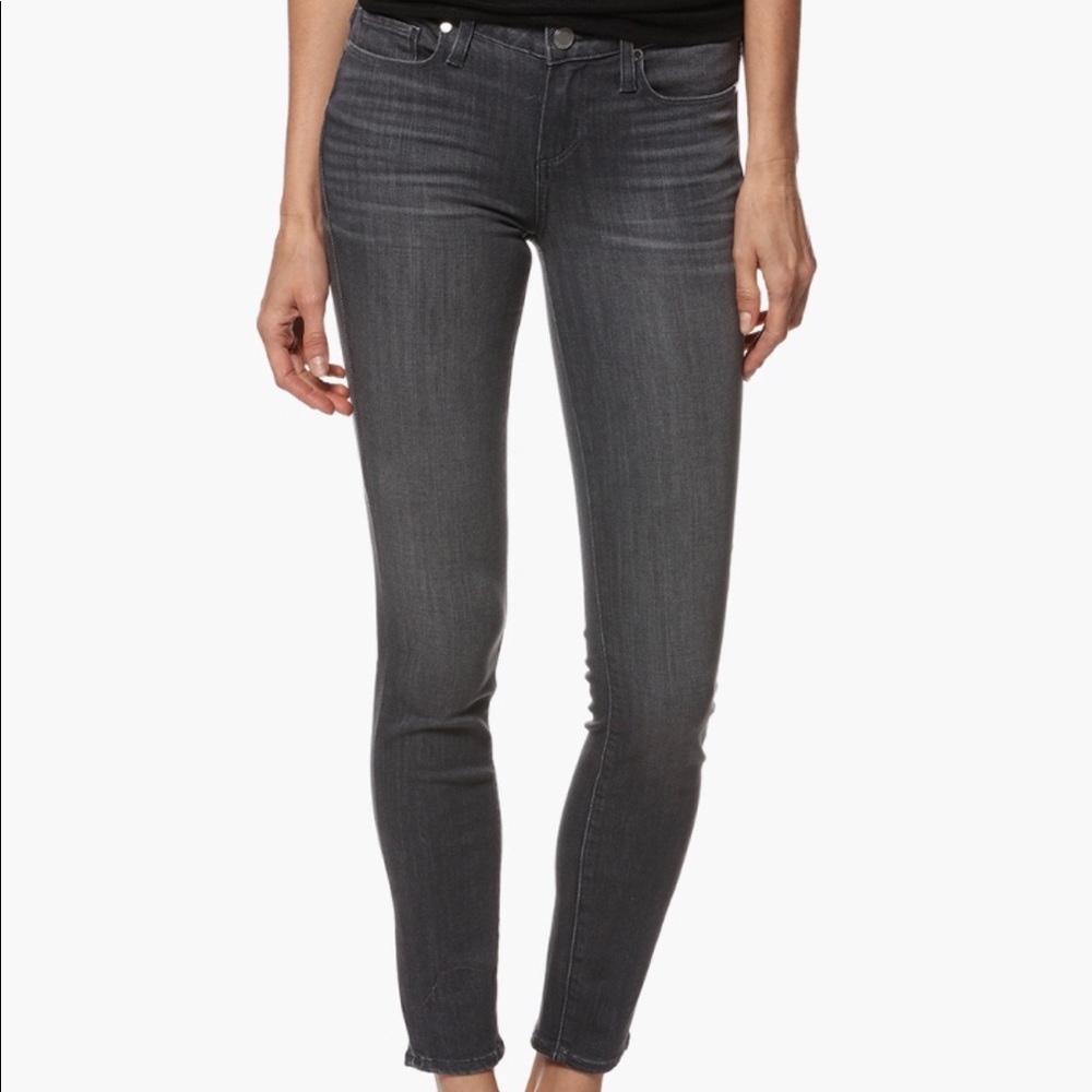 Paige Denim Grey Wash Verdugo Fit